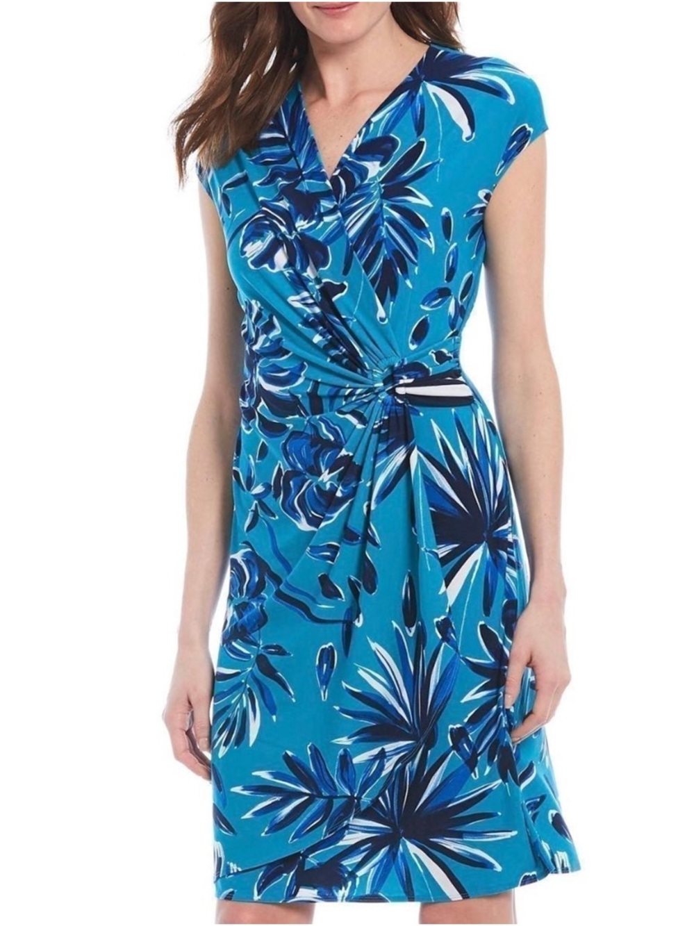 🌴 Tommy Bahama Carmela Botanical Blitz Dress – Amalfi Sea 🌊